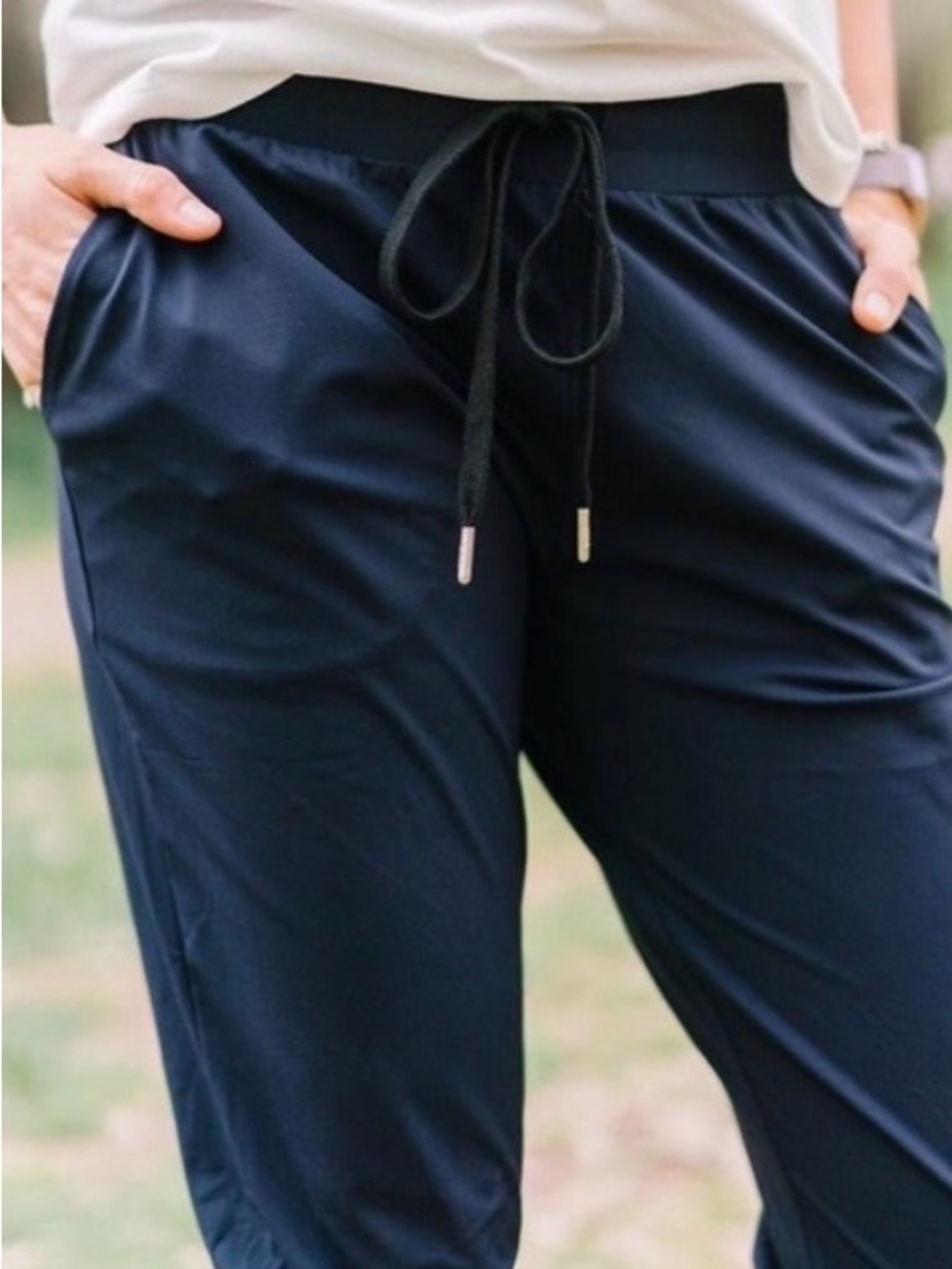 ZYIA Women's Jogger Pants - Navy (M)